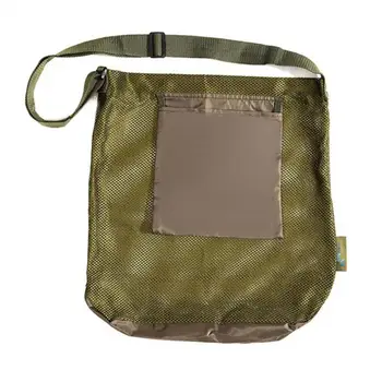 Сгъваема чанта за гъби, чанта за събиране на гъби, без помощта на ръцете, преносимо съхранение с мрежесто преден джоб за по-удобно събиране на гъби