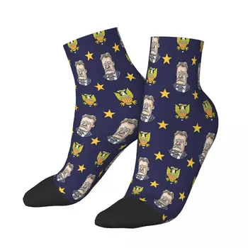 Чорапи за глезените Theodore Roosevelt Мъжки Дамски пролетни чорапи от полиестер