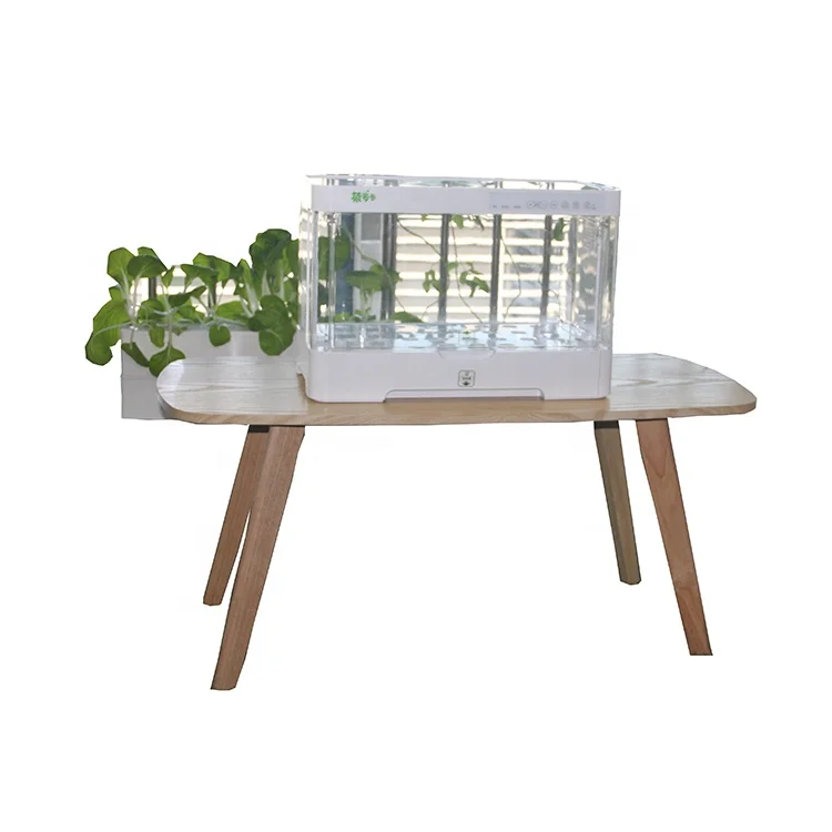 Интелигентен гидропонный кутия за вътрешни градина, обзавеждане за беспочвенного отглеждане, сеялка с led подсветка - 1