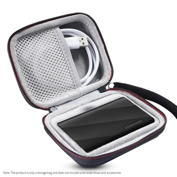 Твърди чанти за съхранение на EVA Samsung T9, твърд диск, преносим кутия, T9 SSD, пътна чанта за носене