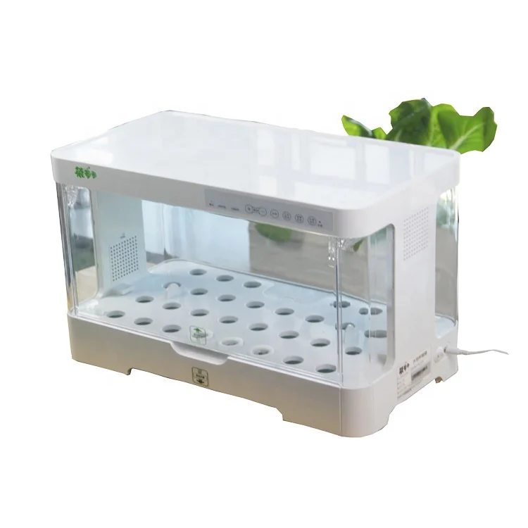 Интелигентен гидропонный кутия за вътрешни градина, обзавеждане за беспочвенного отглеждане, сеялка с led подсветка - 2